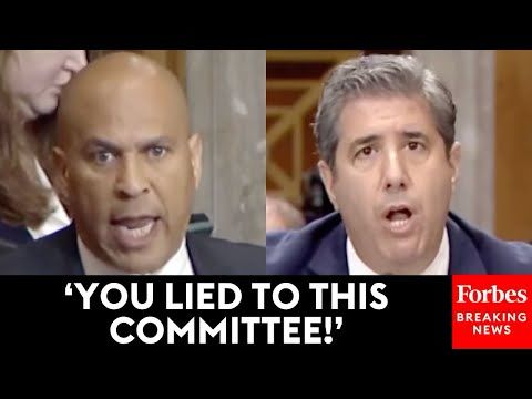 'I Don't Trust You!': Cory Booker Blows Up Over 'Lies' In Committee Hearing