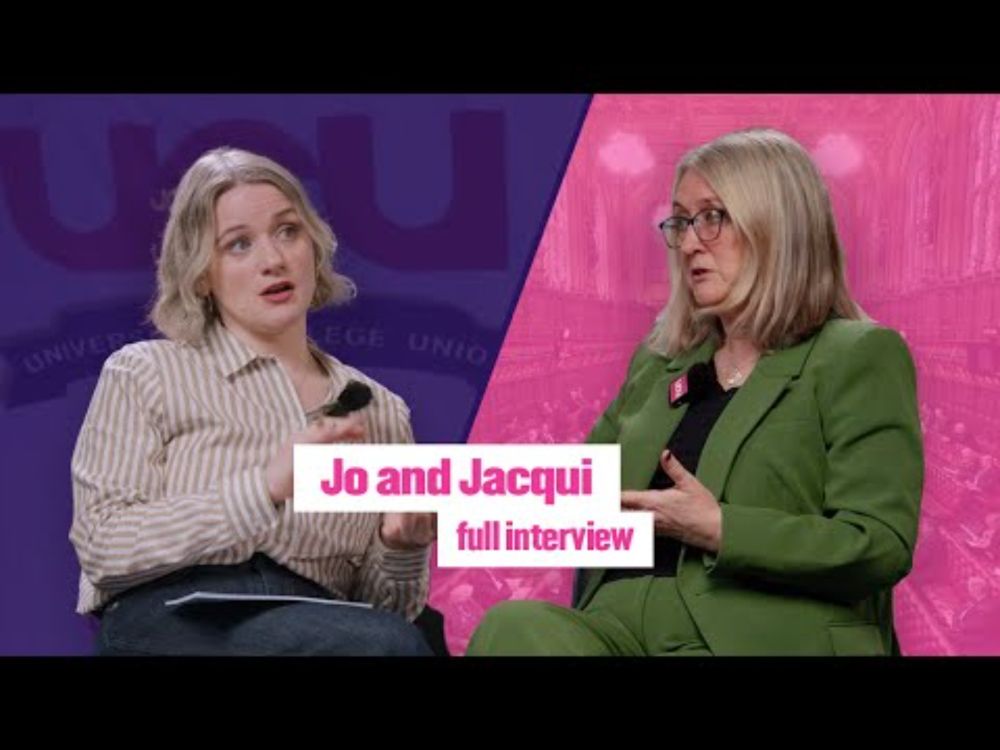 Baroness Jacqui Smith Answers Your Questions | Education Minister Interview with Jo Grady | UCU