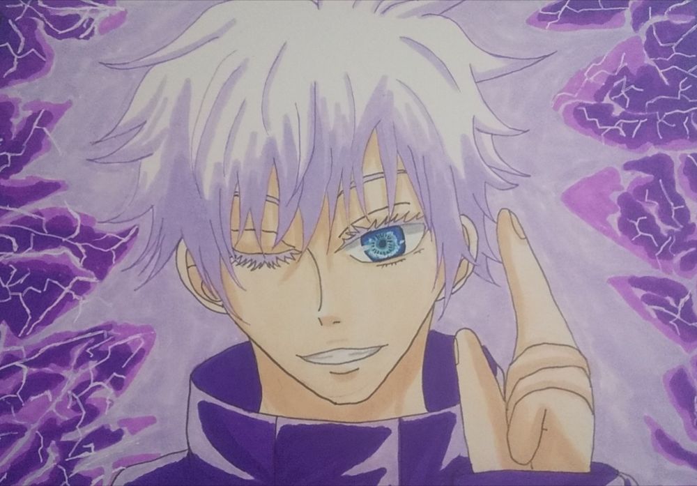 色塗りはイラストマーカーのみ