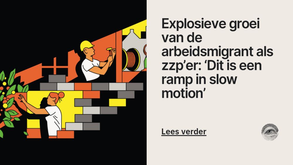 Explosieve groei van de arbeidsmigrant als zzp’er: ‘Dit is een ramp in slow motion’