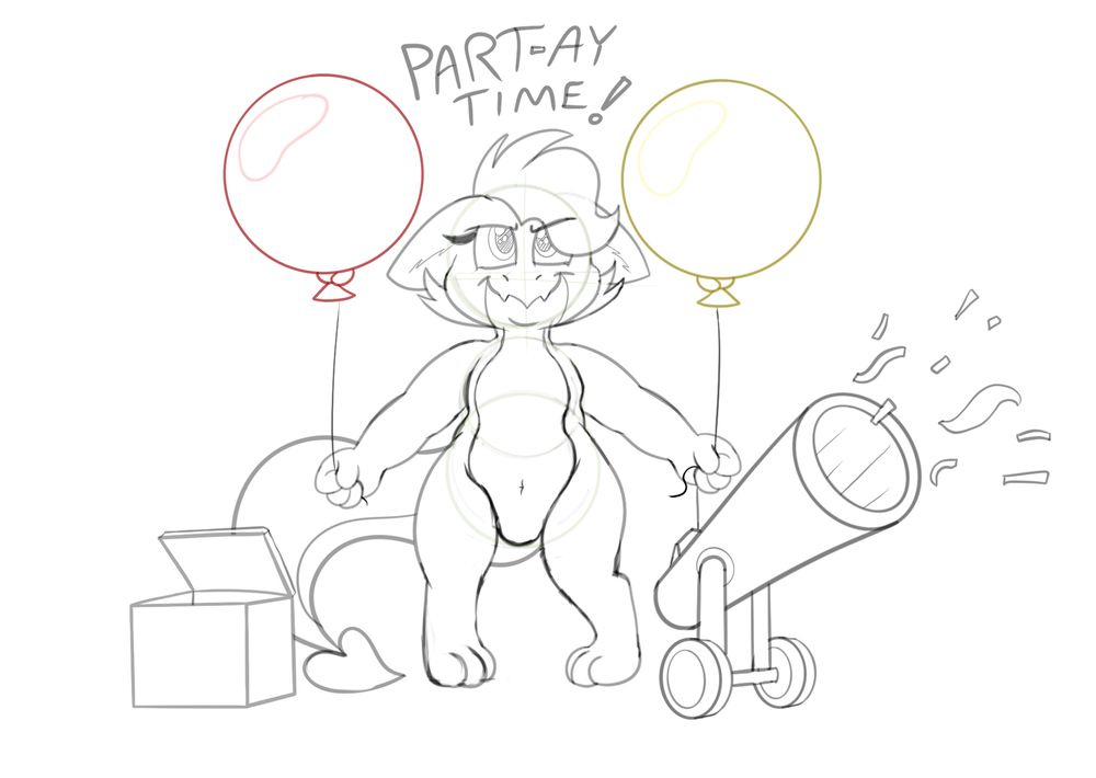 Sketches of a Kobold Character I'm working on! (6/8)
A sneak peek into his/her profession and love. 😉