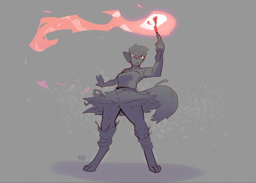 human male character to female braixen Pokemon transformation
