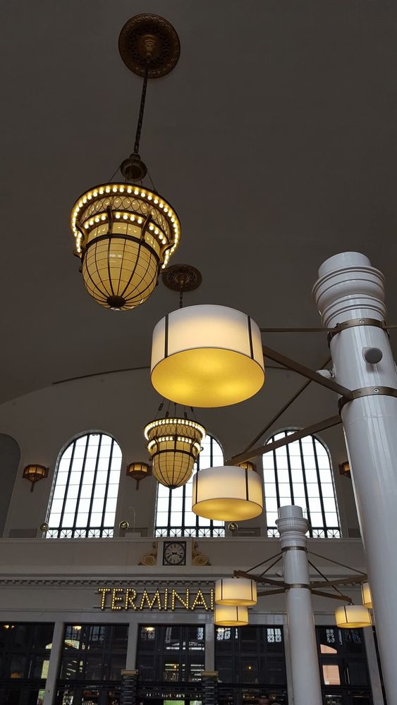 Denver union station lights