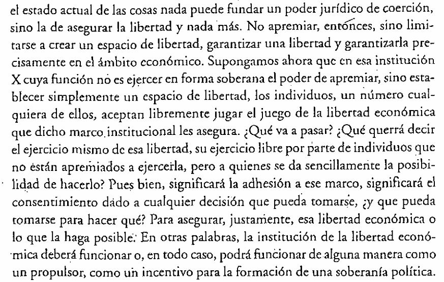 EL NACIMIENTO DE LA BIOPOLÍTICA (CLASE DEL 31 DE ENERO DE 1979)
MICHEL FOUCAULT