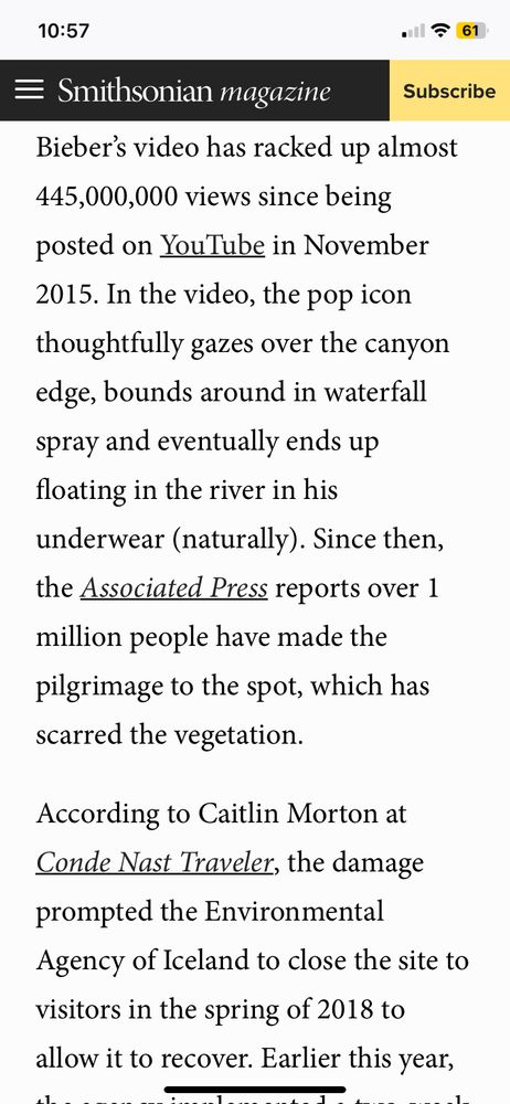 Celebrities ducking destroying the environment 