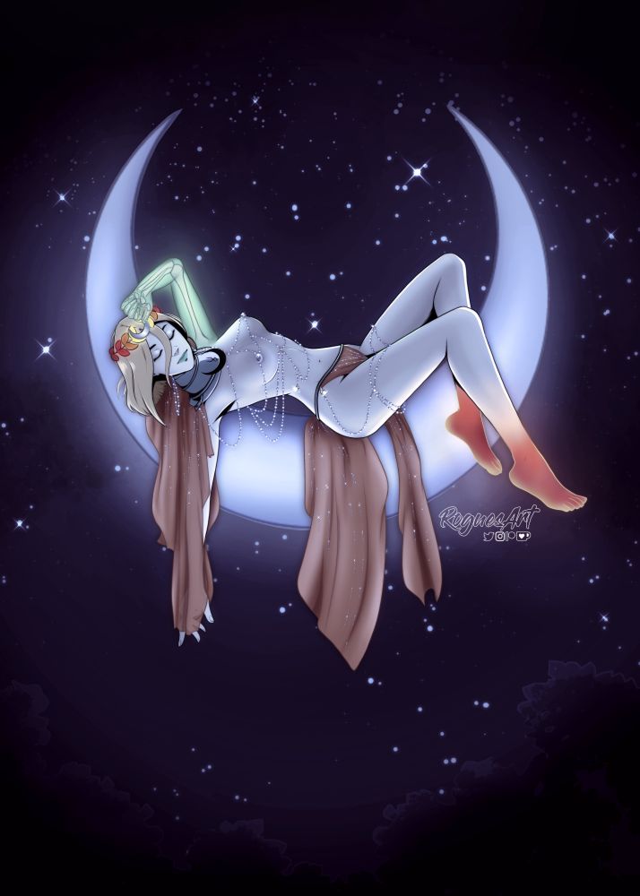 Hades 2 Melinoë pin up.