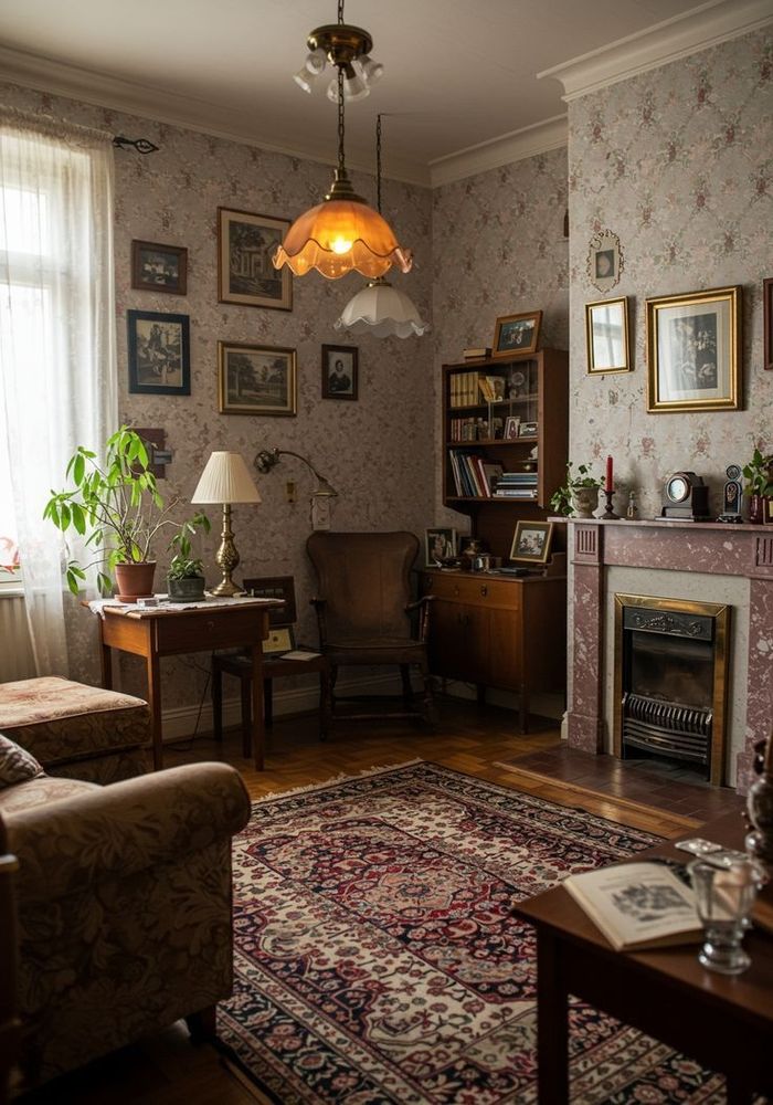 Old fashioned apartment 