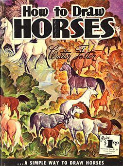 How to draw Horses by Walter Foster cover