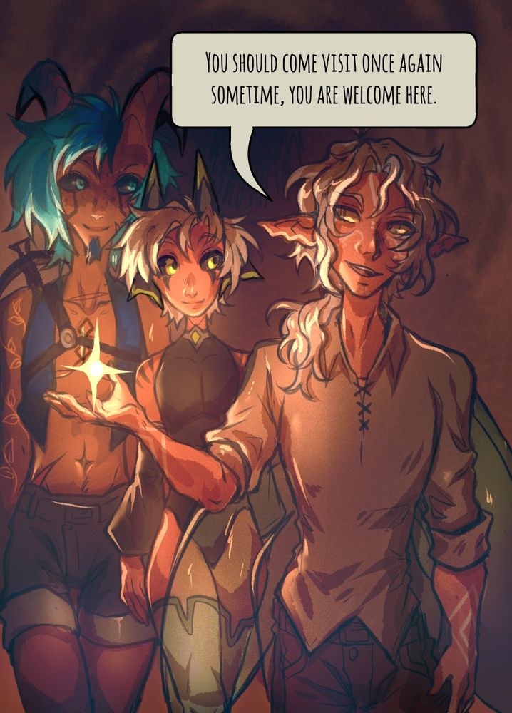 Faeris: You should come visit once again sometime, you are welcome here.