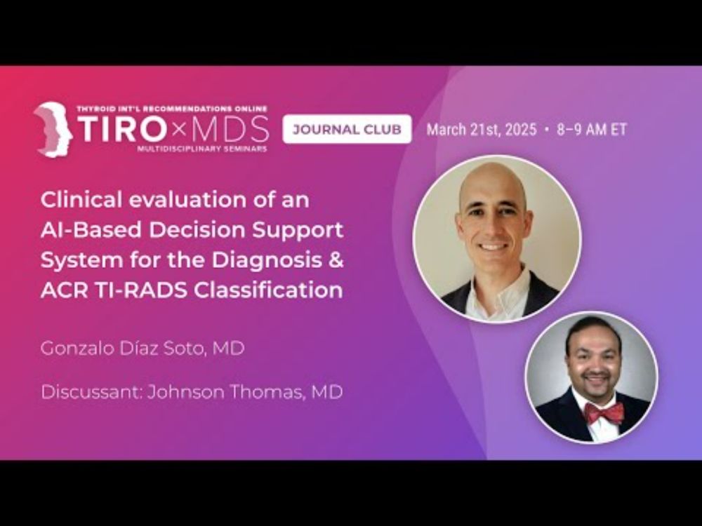 AI Decision Support for ACR TI-RADS Diagnosis with Dr. Díaz Soto