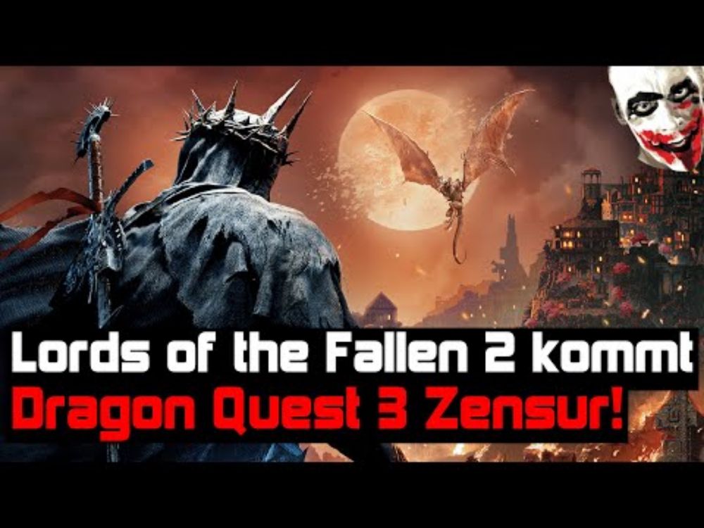 🗞️ NEWS – BALDURS GATE 3 | LORDS OF THE FALLEN 2 | BLOODSTAINED 2 | DRAGON QUEST 3 | THE ALTERS