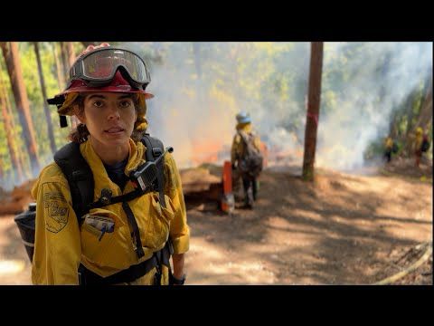 quema prescrita en el bosque estatal de demostración de Soquel 🌲