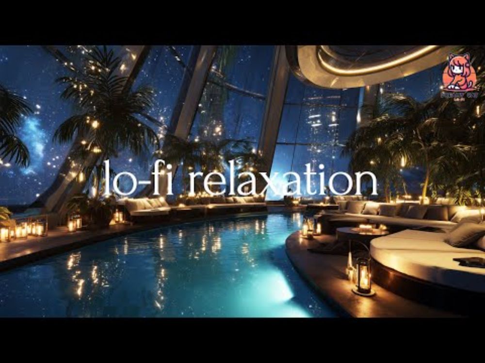 lofi hip hop mix 🌳 relaxation space colony 🌙 beats to relax/study to