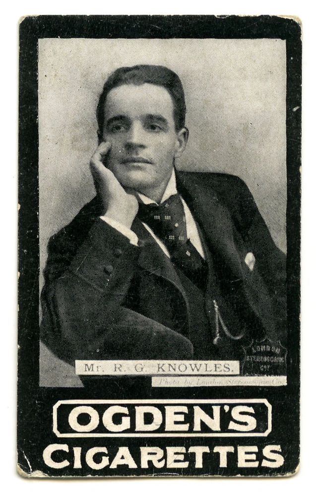 1901 Ogdens Tab card of RG Knowles