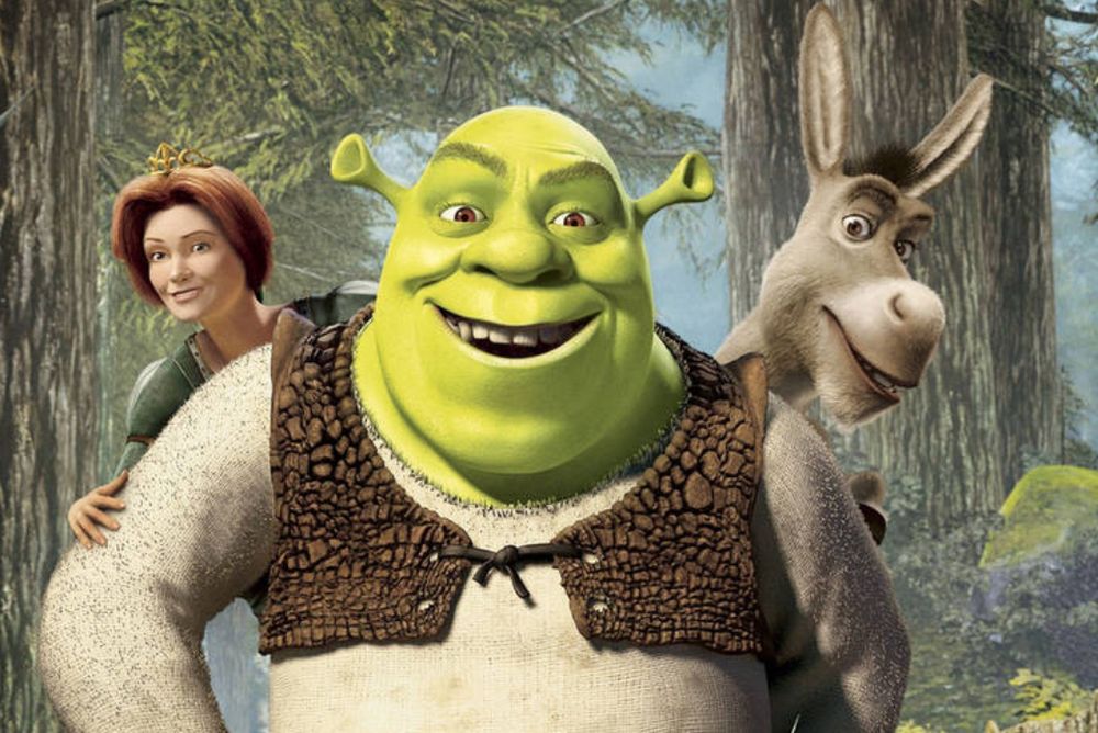 Shrek, Fiona, & Donkey