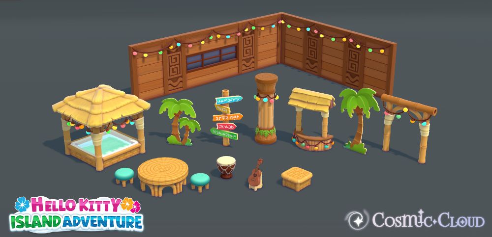 Sunshine Celebration Assets created by Cosmic Cloud Studios in collaboration with Sunblink