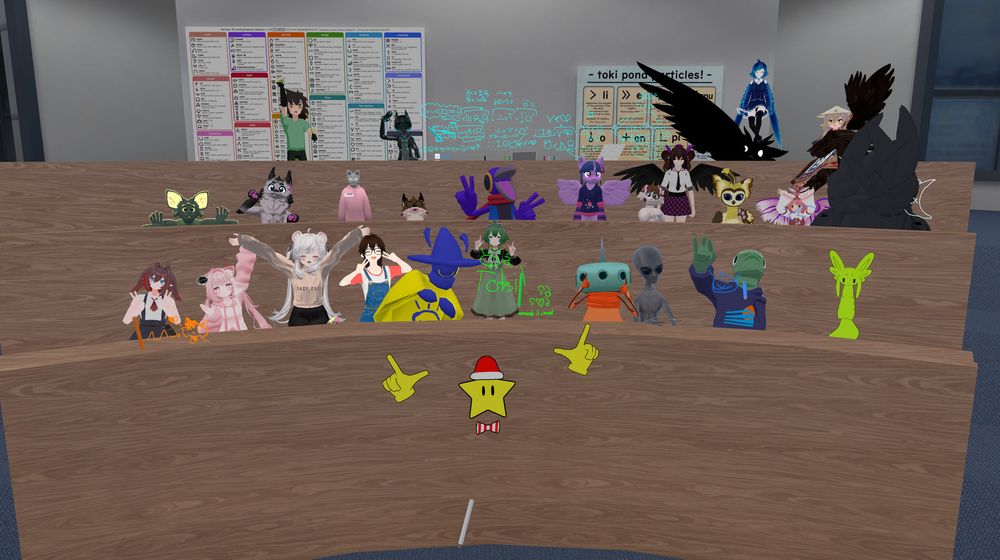 sitelen kulupu lon tomo sona. ale li lukin e sina lon sewi, li muuuuu!