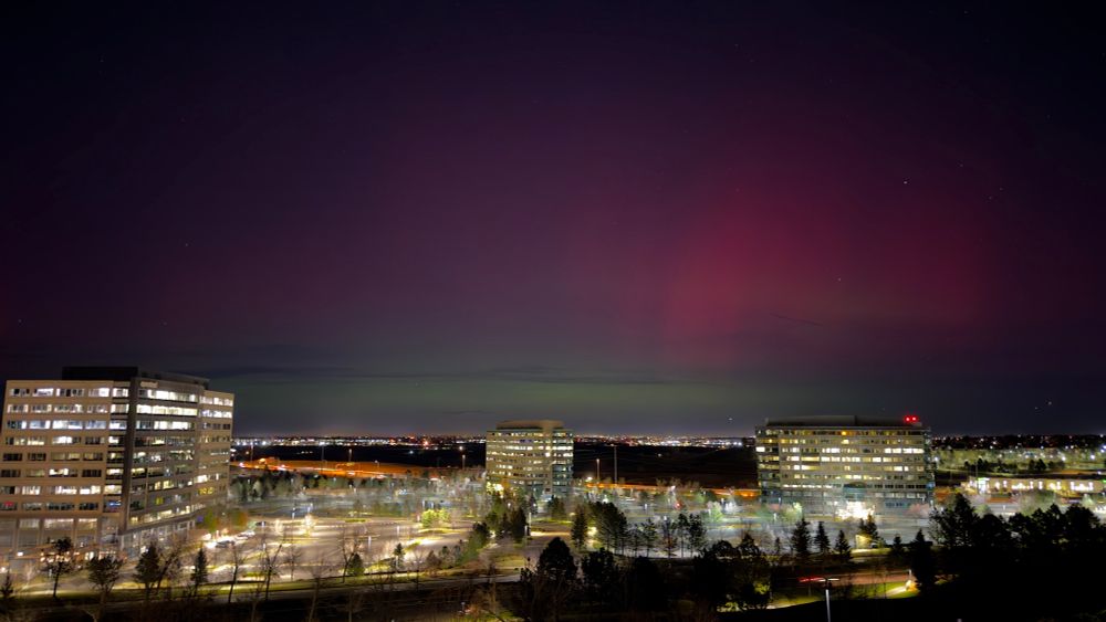 Photo of the aurora from Colorado