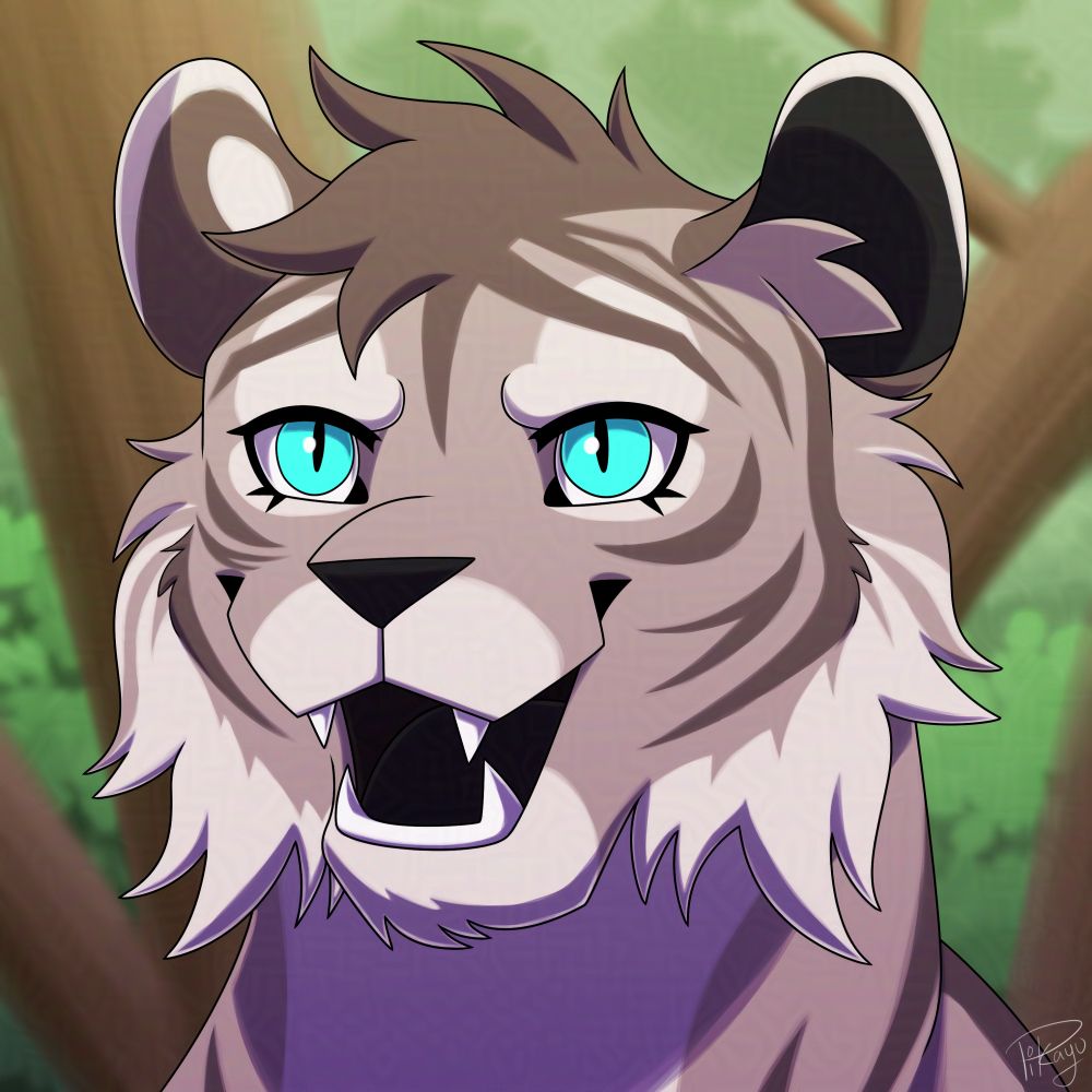 Digital art of a tiger OC.
