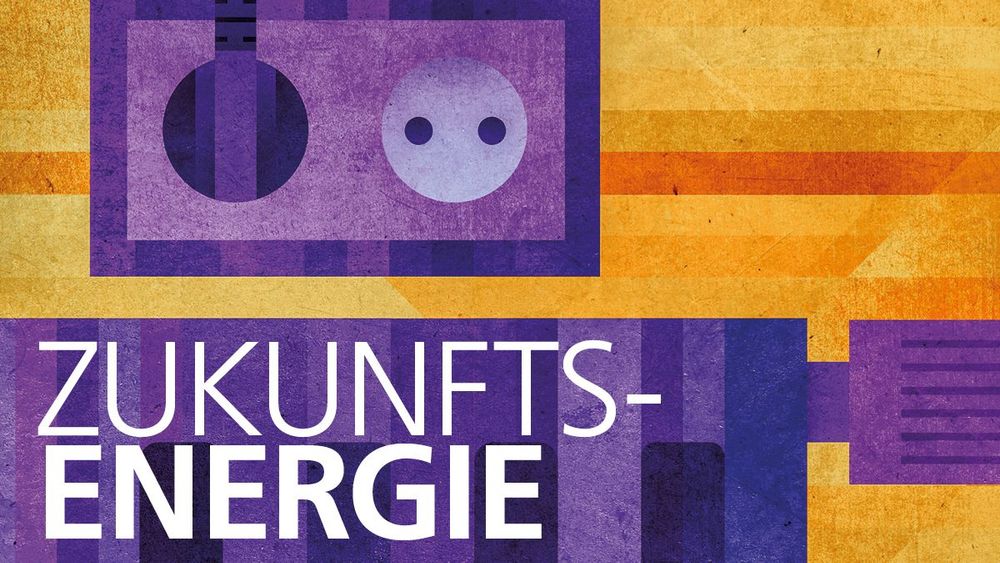 Cover der aktuellen Ausgabe von lookKIT, dem Forschungsmagazin des KIT, mit dem Titel "Zukunftsenergie" und einer Grafik, die eine stilisierte Steckdose darstellt