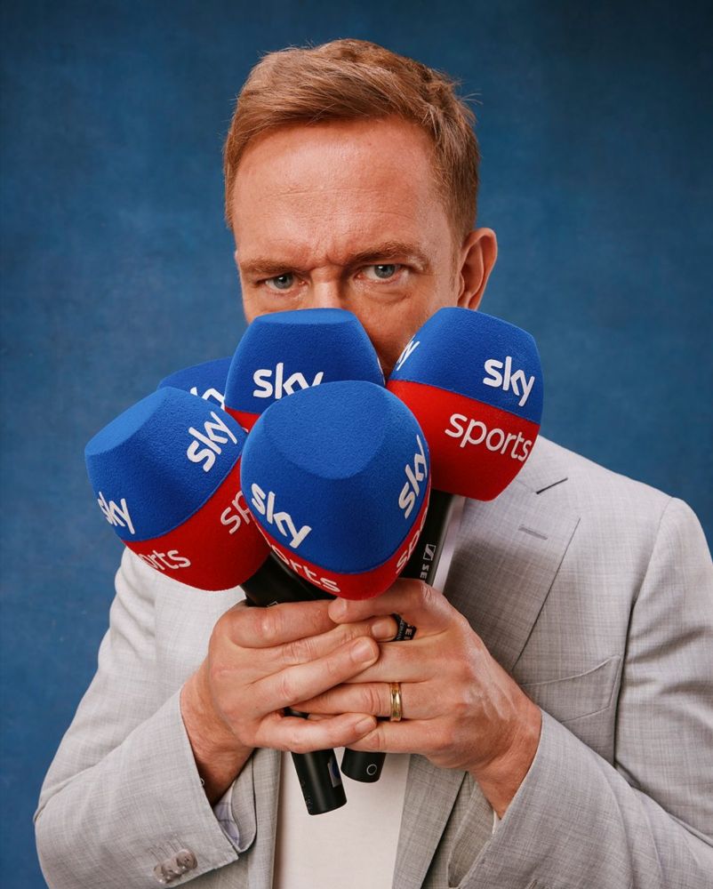 Sky Sports Football Presenters & Reporters promotional photoshoot