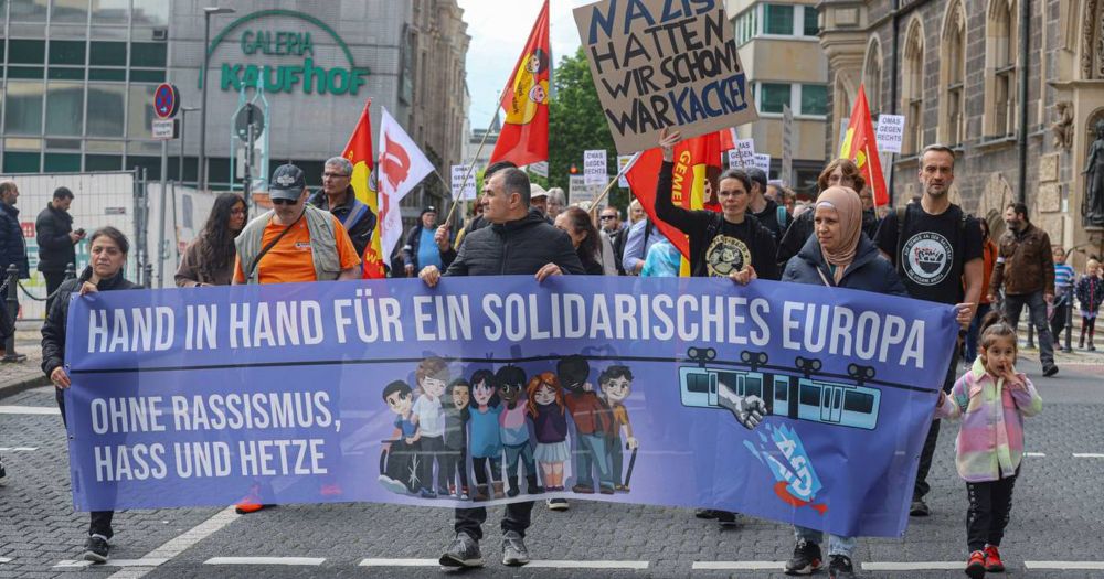 Elberfelder City: Demo gegen Rassismus, Hass und Hetze