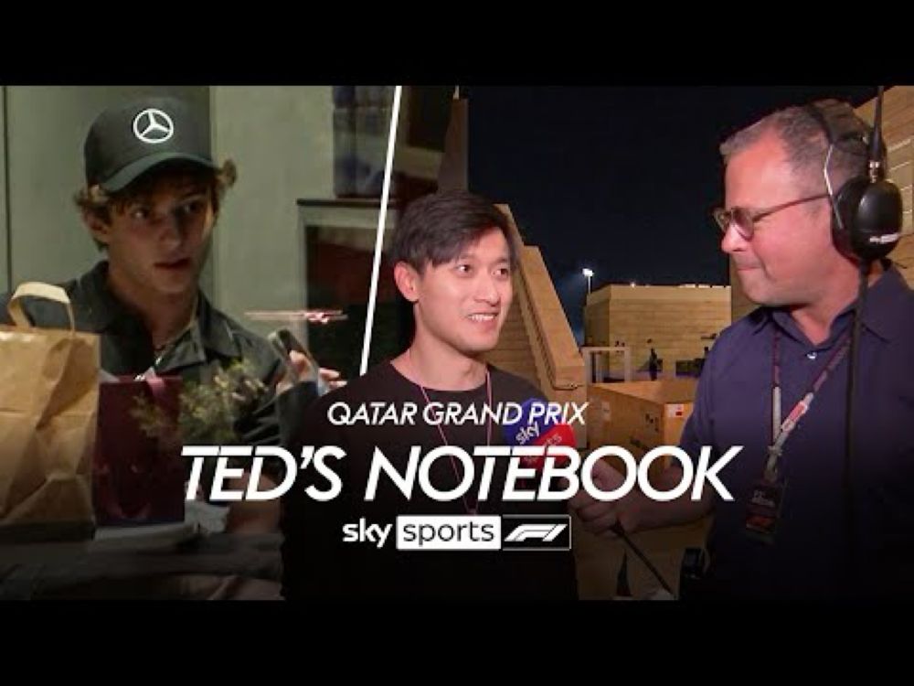 Ted recaps a CHAOTIC Qatar race 😅 | Ted's Qatar Grand Prix Race Notebook