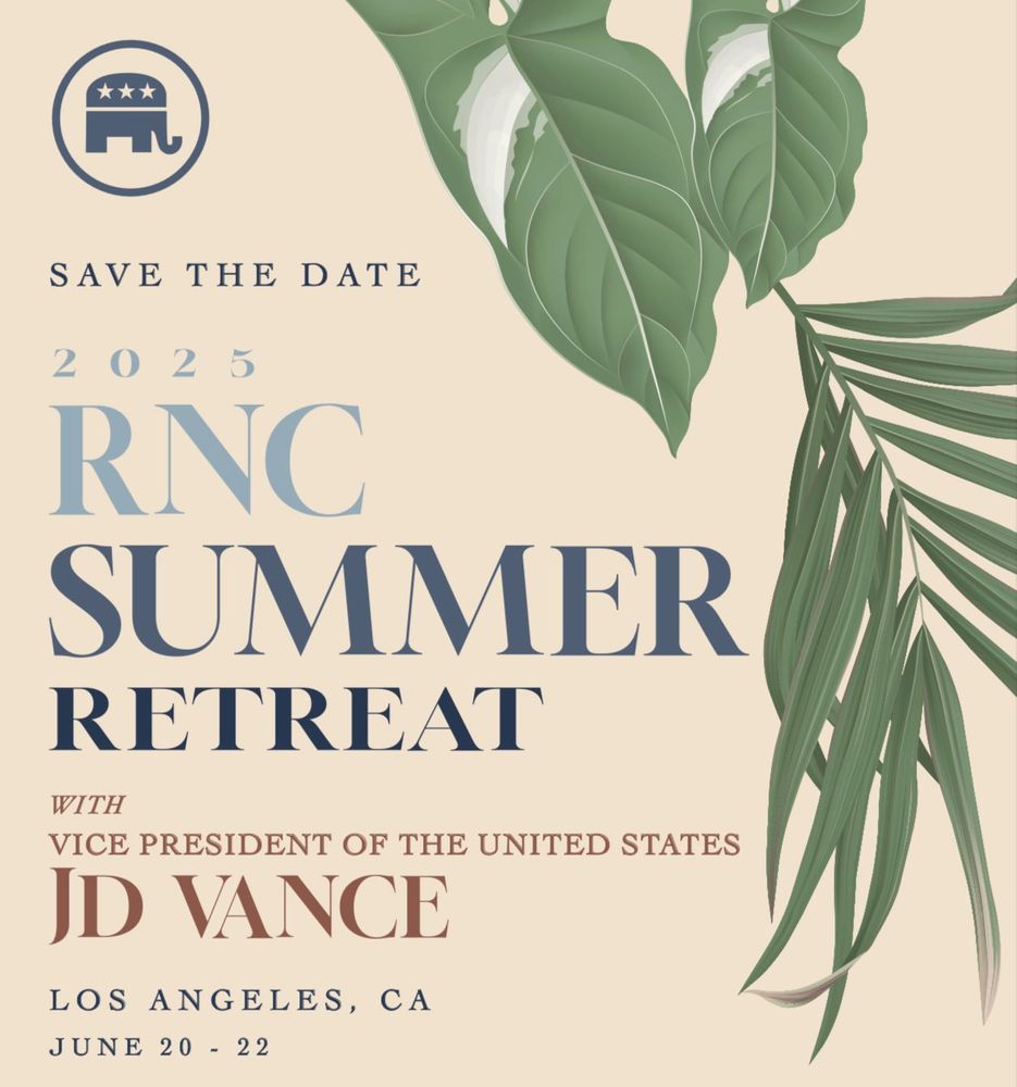 RNC Summer Retreat 2025 flyer 