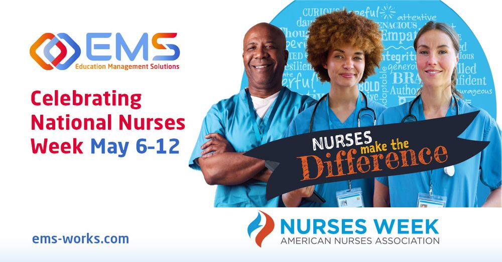 💞 Celebrating #NationalNursesWeek 2024! EMS salutes our friends and colleagues in the nursing field and confirm our commitment to developing technology solutions to help educate the next generation…