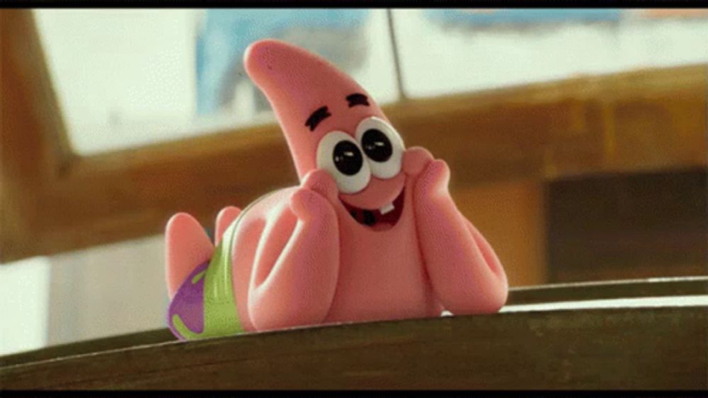 Patrick The Starfish Cute GIF