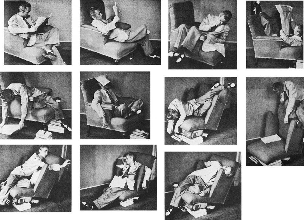 Sillón incómodo. Bruno Munari