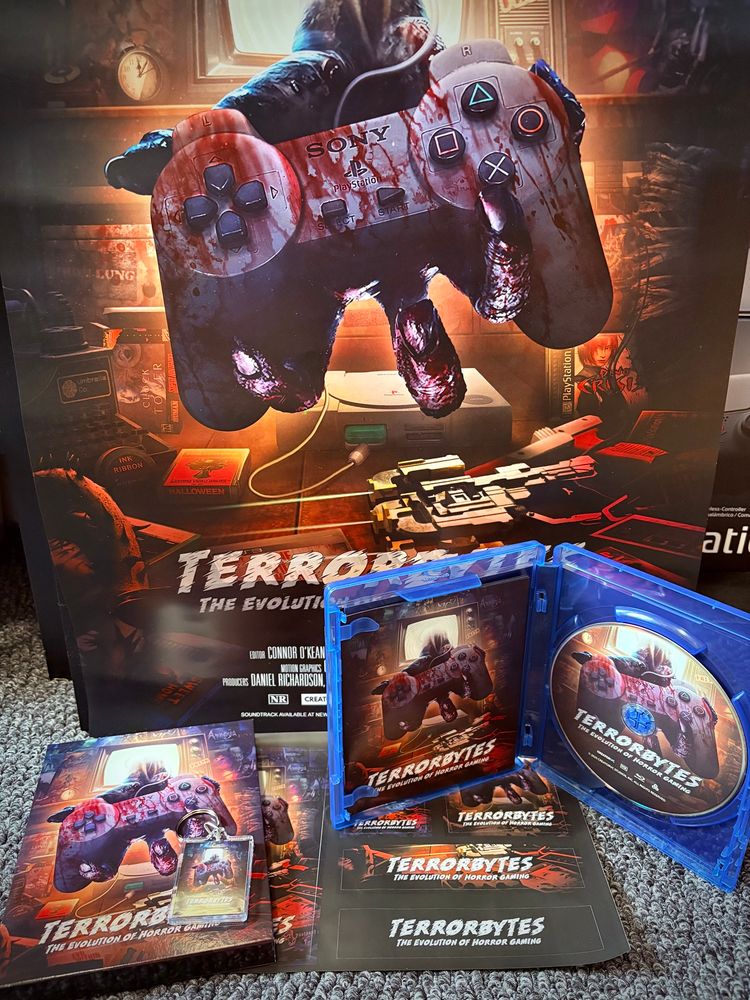 Terrorbytes Evolution Of Horror Gaming documentary backers collection. 