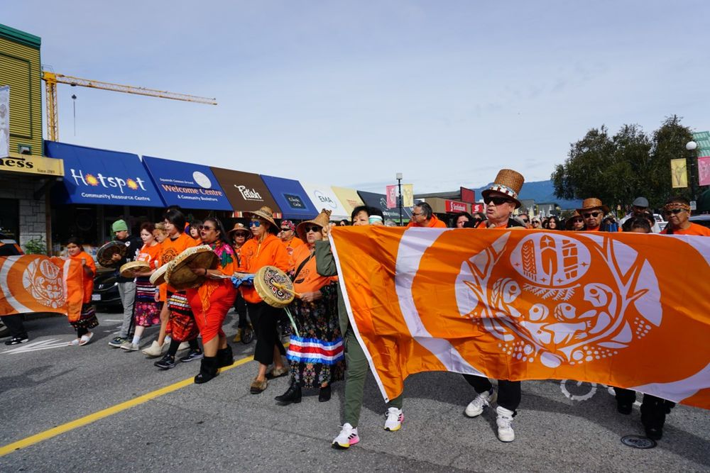 See the 4th annual Truth and Reconciliation march in Squamish