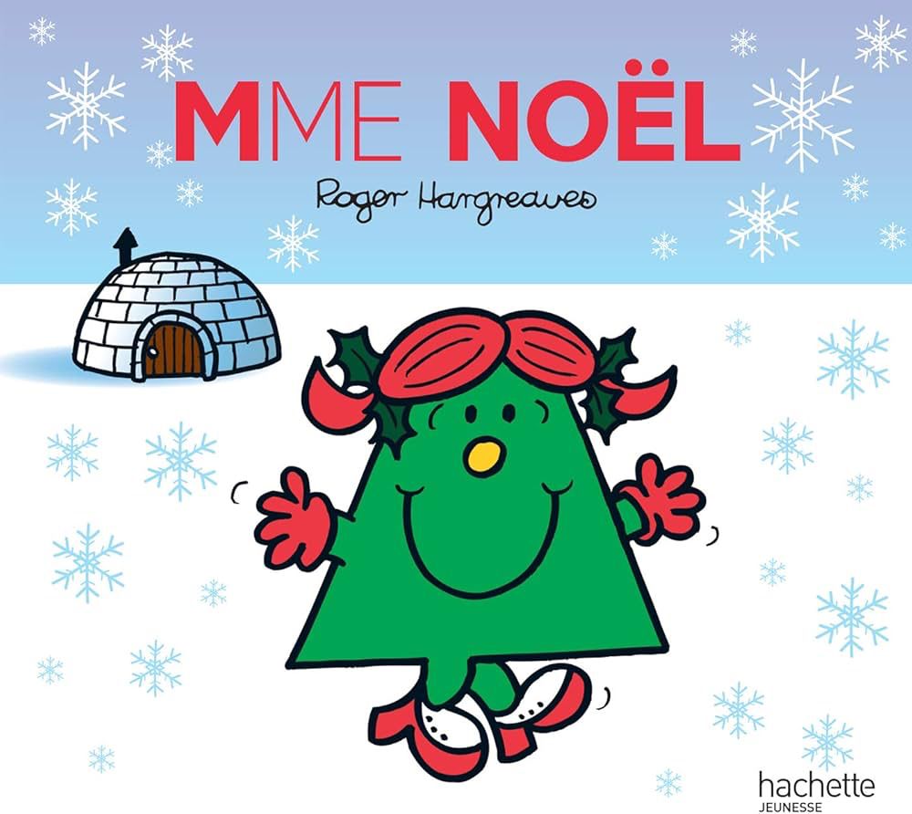 Couverture de livre Madame Noël de Roger Hargreaves.