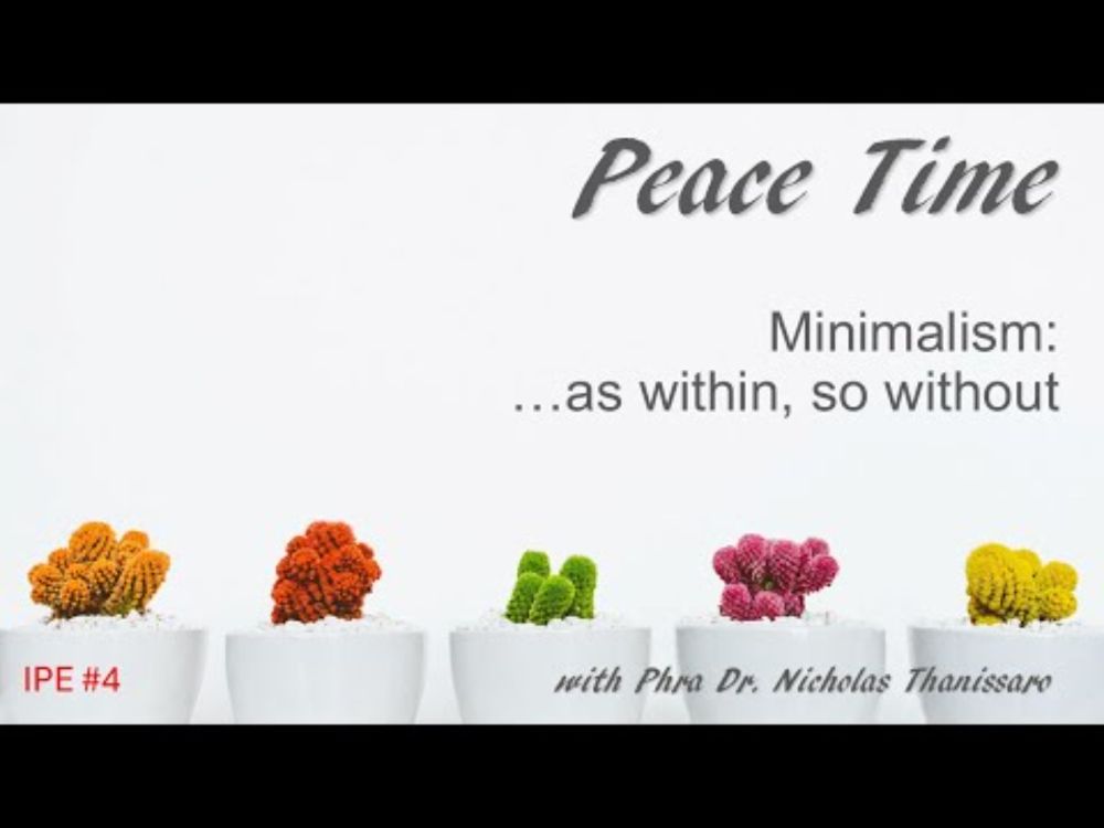 A042 Minimalism...as within, so without (IPE 4)