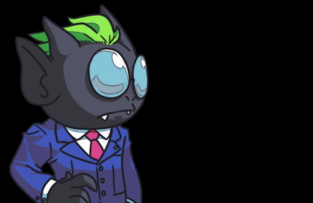 A PNGtuber frame of Sorald