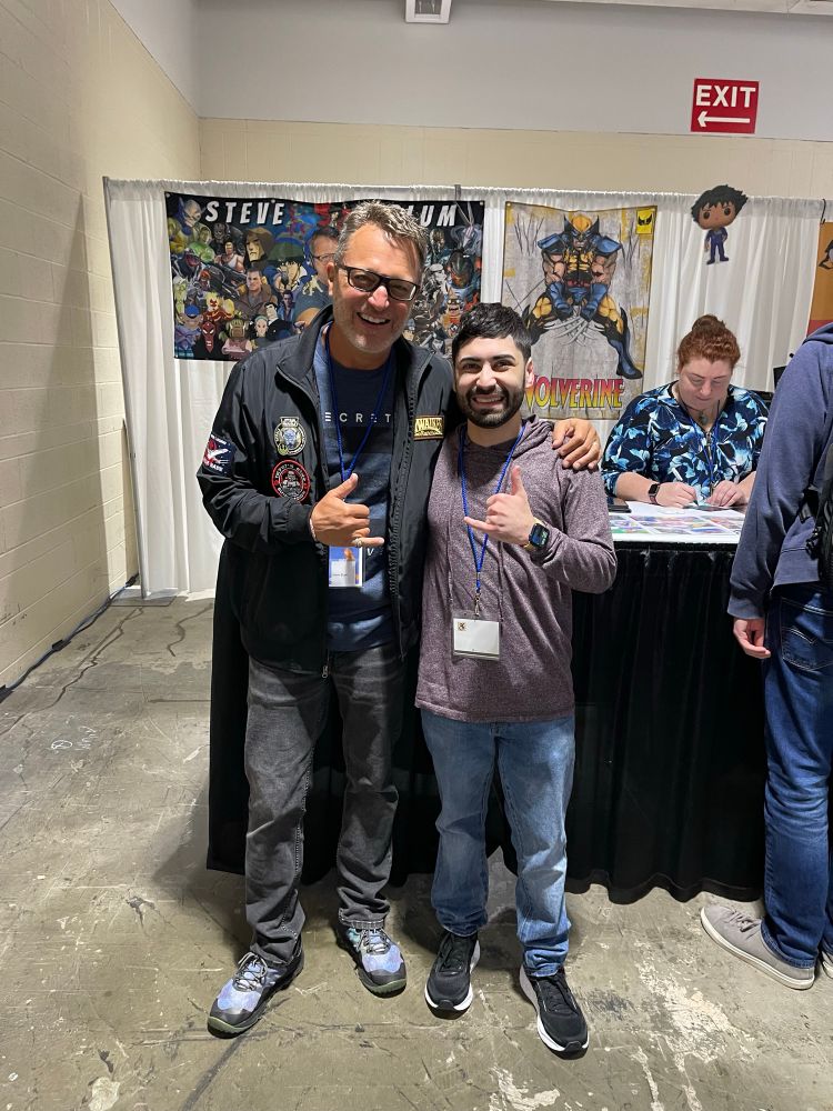 Selfie with Steve Blum!