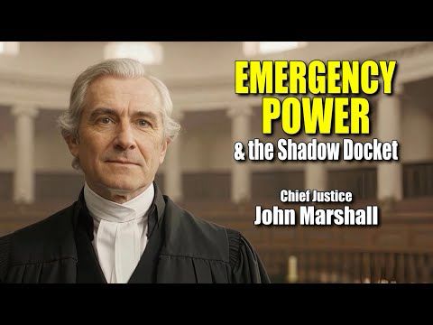 Supreme Court Legitimacy, Emergency Power & the Shadow Docket | John Marshall Speaks