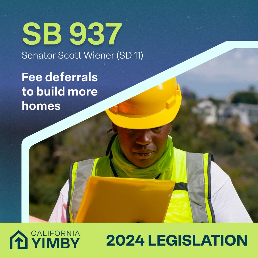 SB 937 - California YIMBY