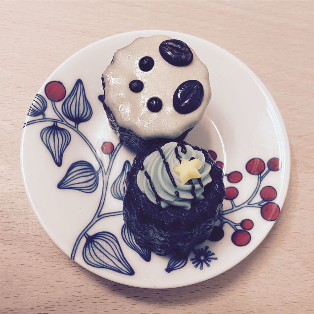 地域限定かもしれないコーヒー味と季節限定のチョコミント味