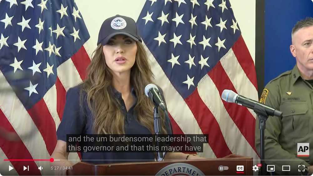 "... and the burdensome leadership that this governor and that this mayor have..."
