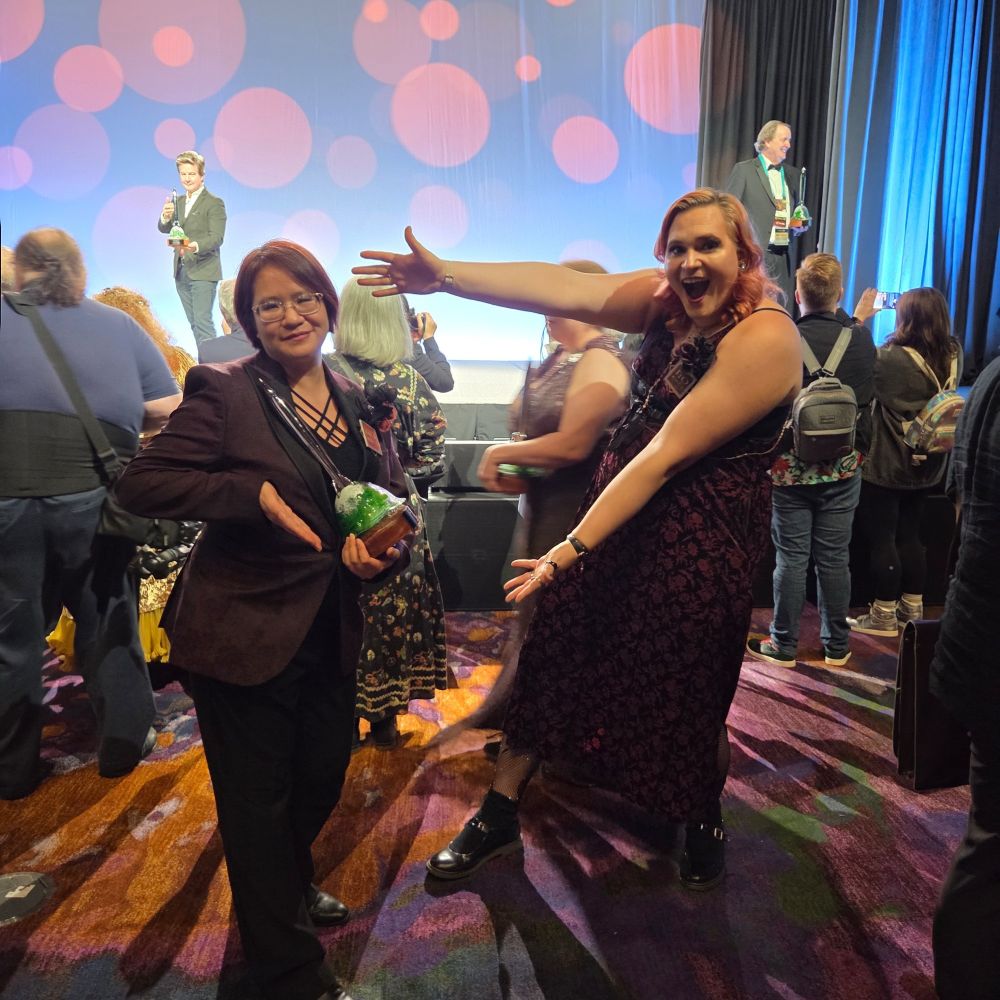 Diana M. Pho with Ashley