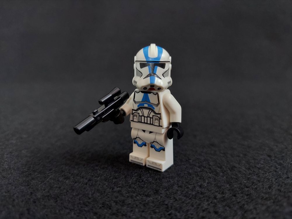 A little LEGO 501st Legion Clone Trooper