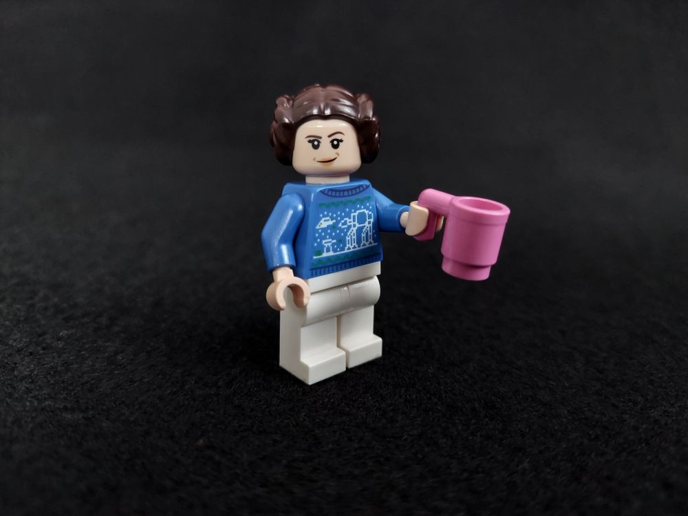 A little LEGO Princess Leia