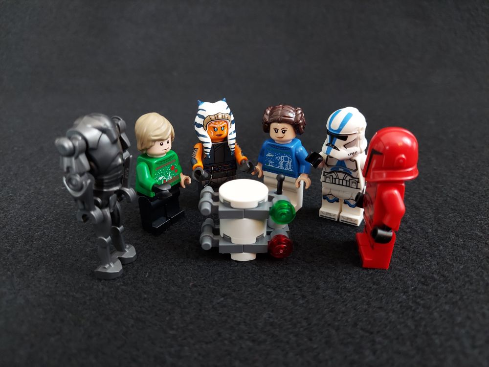 A little LEGO Life Day celebration