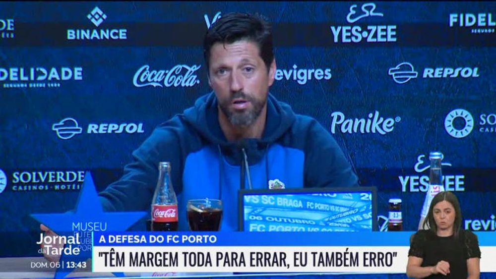 FC Porto. "Temos uma vontade louca de vencer o Braga"