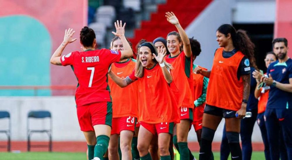 Portugal joga com Azerbaijão no acesso ao Euro2025 feminino