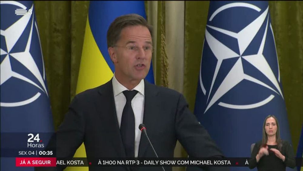 NATO. Mark Rutte diz que Ucrânia nunca esteve tão perto de entrar na aliança