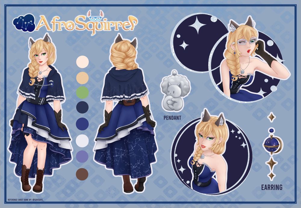 Fem ref sheet by savisays