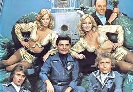 Richard Benjamin and the rest of the cast of Quark, an almost completely-forgettable space sitcom that I loved as a kid.